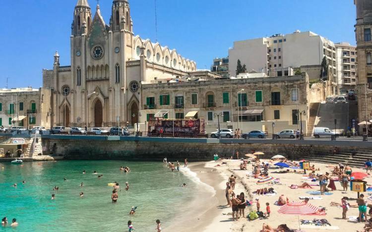 St Julians Sliema Penthouse 3 Minutes Walk From Seafront Apartment Exterior foto